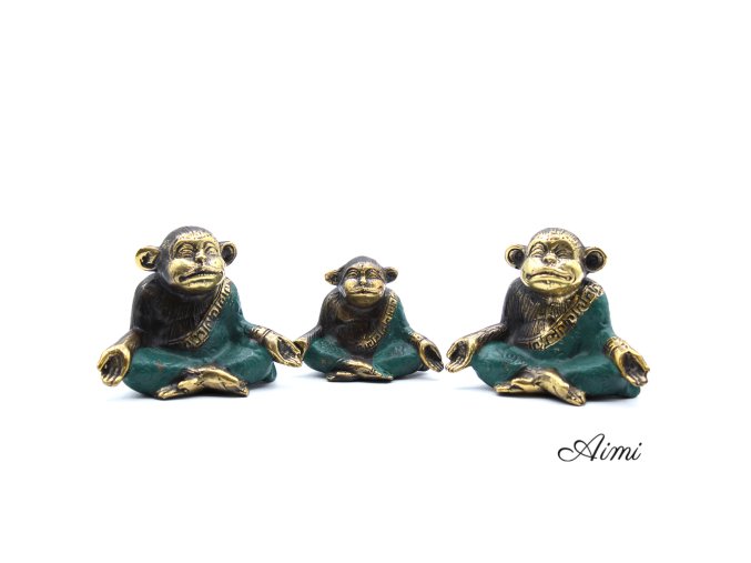 Set 3 - Rodina Yoga Opic - Rôzne Veľkosti (Varianta Rodina Yoga Opic - Rôzne Veľkosti)