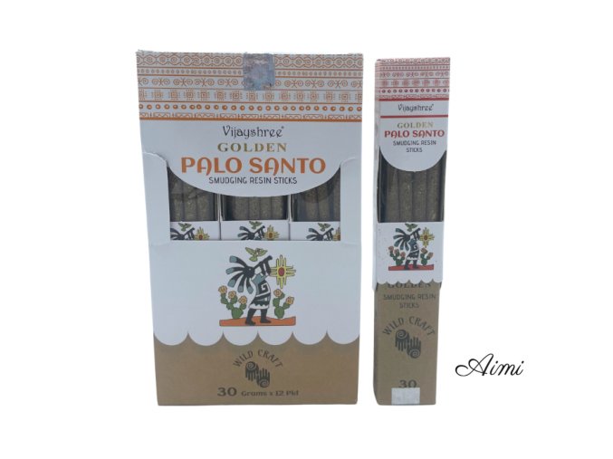 30g Golden Živicové Vonné Tyčinky - Palo Santo (6s)