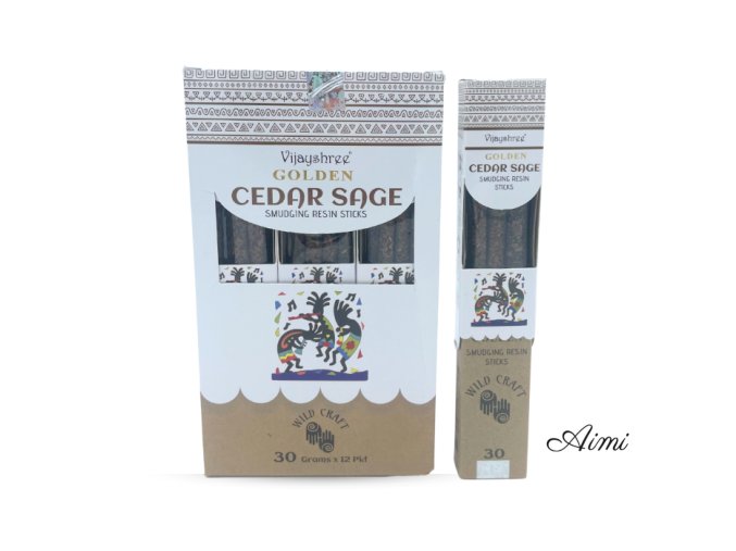 30g Golden Živicové Vonné Tyčinky - Céder (6s)