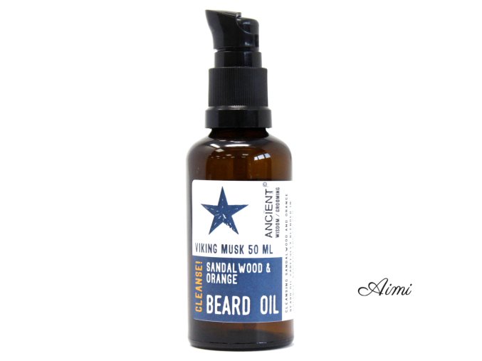50ml Olej na Bradu - Vikingské Pižmo - Očisti! (Varianta Vikingské Pižmo - Očisti!)