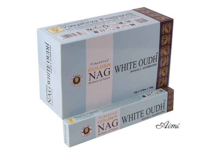 15g Golden Nag - Biely Oudh