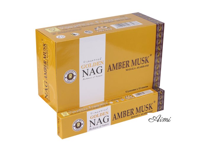 15g Golden Nag - Ambrové Pižmo