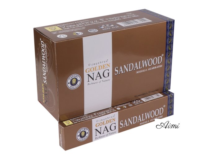 15g Golden Nag - Santalové drevo