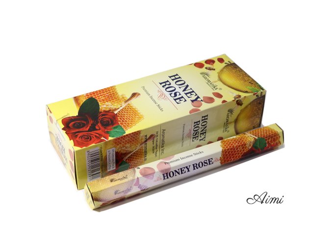 Vonné Tyčinky Aromatika Hex - Medová Ruža