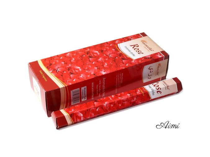 Vonné Tyčinky Aromatika Hex - Ruža