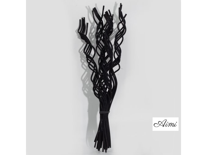 Zväzok 3 mm x 28 cm - (približne 50) - Čierne Skrútené Vetvy (Varianta (približne 50) - Čierne Skrútené Vetvy)