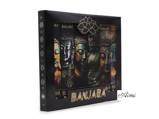 Banjara Budha - Darčekové Balenie 6 Vonných Vôní