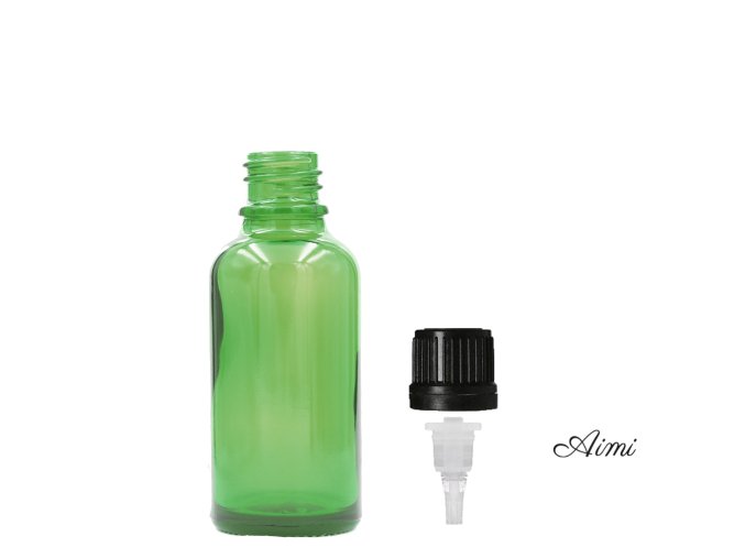 10ml Zelená Sklenená Fľaška s Kvapkadlom (Varianta 10ml Zelená Sklenená Fľaška s Kvapkadlom)