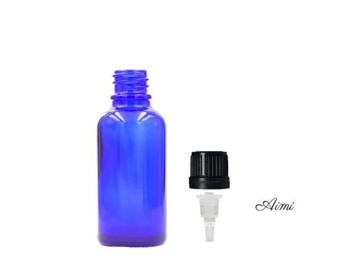 10ml Modrá Sklenená Fľaška s Kvapkadlom (Varianta 10ml Modrá Sklenená Fľaška s Kvapkadlom)