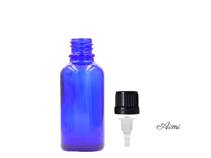 15ml Modrá Sklenená Fľaška s Kvapkadlom (Varianta 15ml Modrá Sklenená Fľaška s Kvapkadlom)