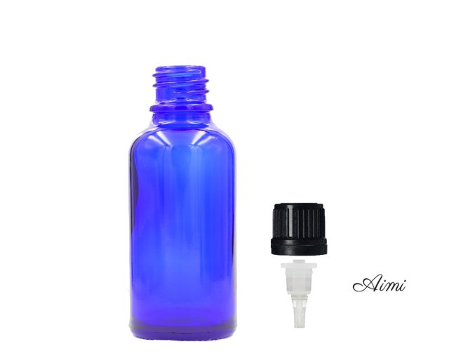 30ml Modrá Sklenená Fľaška s Kvapkadlom (Varianta 30ml Modrá Sklenená Fľaška s Kvapkadlom)