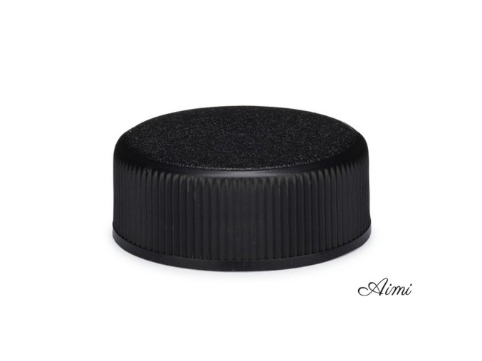 Uzáver na Sklenenú Liekovku - Čierny Plast 28 mm