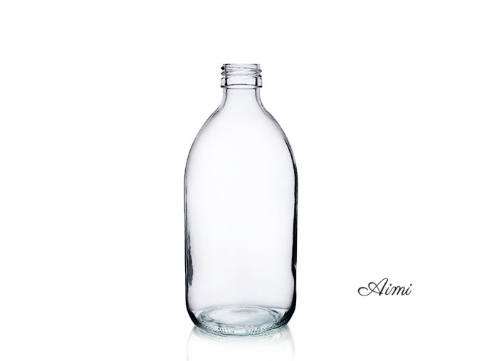 150 ml Lieková Fľaša z Číreho Skla (Varianta 150 ml Lieková Fľaša z Číreho Skla)