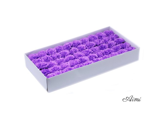 Mydlové Kvety pre Šikovné Ruky - Karafiát - Fialová (Varianta Karafiát - Fialová)