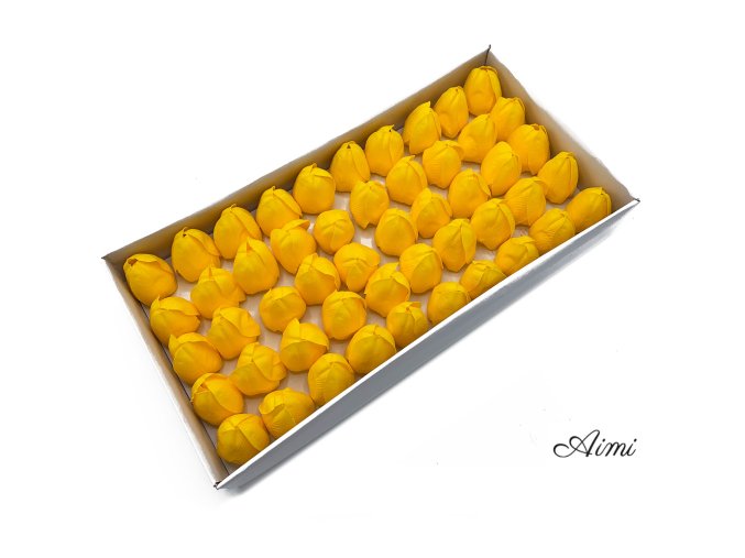 Mydlové Kvety pre Šikovné Ruky - Tulipán - Žltý (Varianta Tulipán - Žltý)