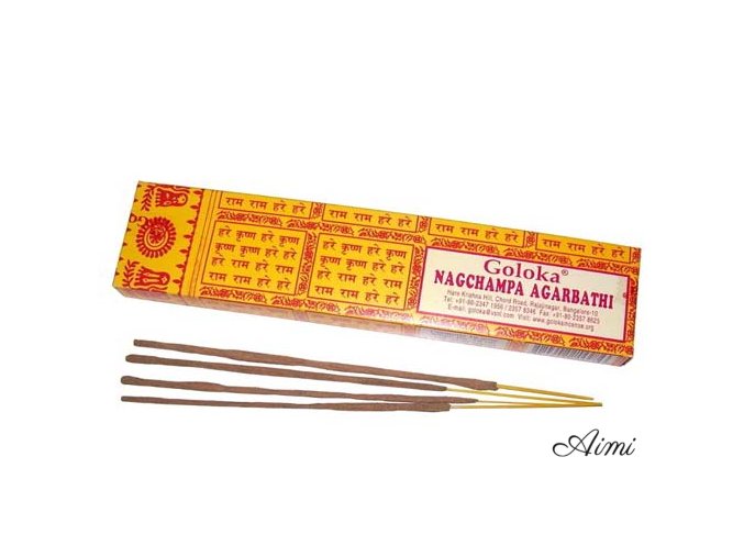 Goloka Nagchampa Vonné Tyčinky 16g (Varianta Goloka Nagchampa Vonné Tyčinky 16g)