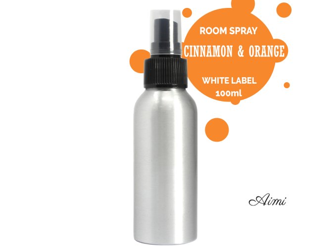 100ml Izbové Parfémy - Škorica a Pomaranč Bez Etikety