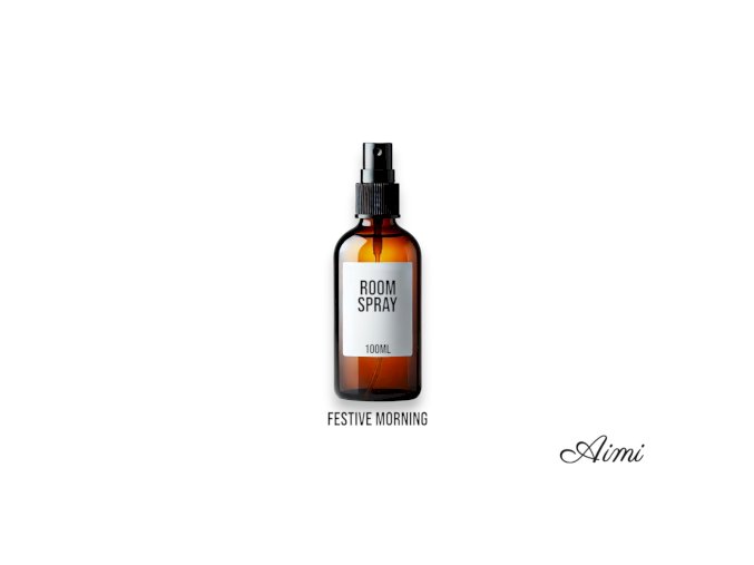 Sprej do Miestnosti a na Vankúš - Sviatočné Ráno 100ml - Bez Etikety (Varianta Sviatočné Ráno 100ml - Bez Etikety)