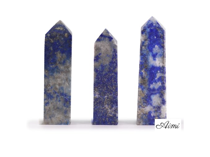 Drahokam Obelisk Hroty cca 5 cm - Afganský Lapis