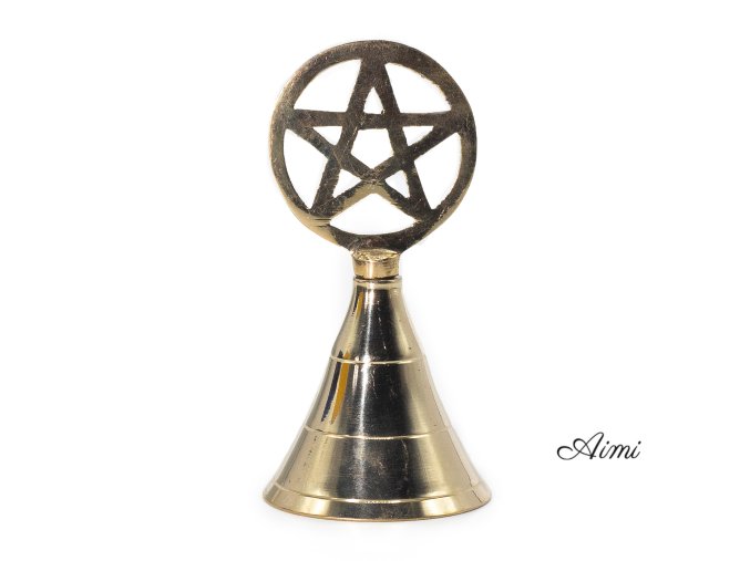 Oltárny Mosadzný Zvon - Pentagram