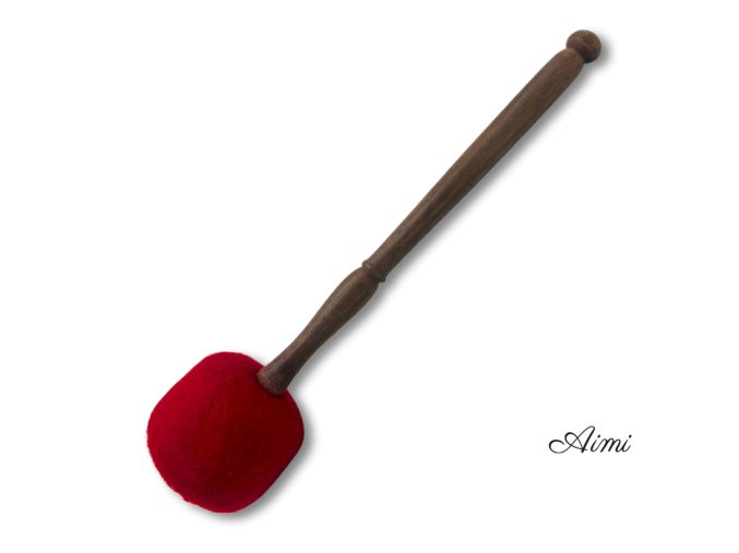 Extra Veľká Plstená Gongová Palica - 34 cm