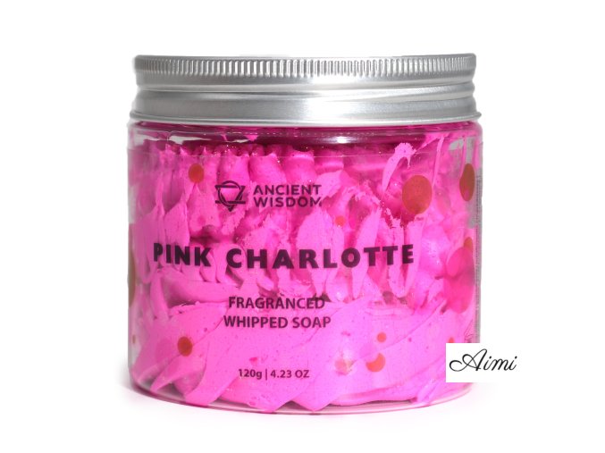 Šľahané Mydlá - Ružová Charlotte 120g
