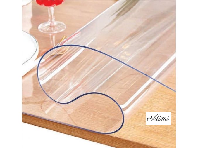 Makke sklo priesvitná ochranná podložka na nábytok Aimi eshop
