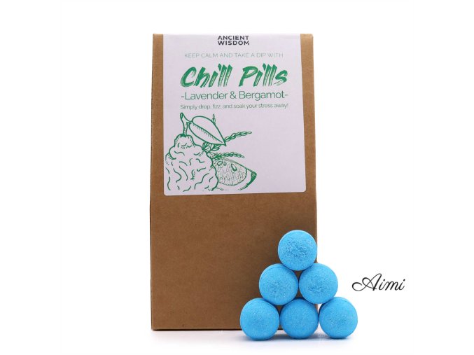 Šumivé Guličky do Kúpeľa Darčekové Balenie 350g - Levanduľa a Bergamot