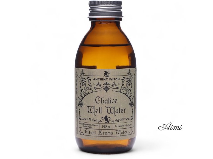 Staroveká Čarodejnícka Rituálna Voda - Voda zo Studne Chalice