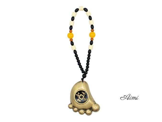 Závesný Feng Shui Talizman - Amulet Krok k Bohatstvu