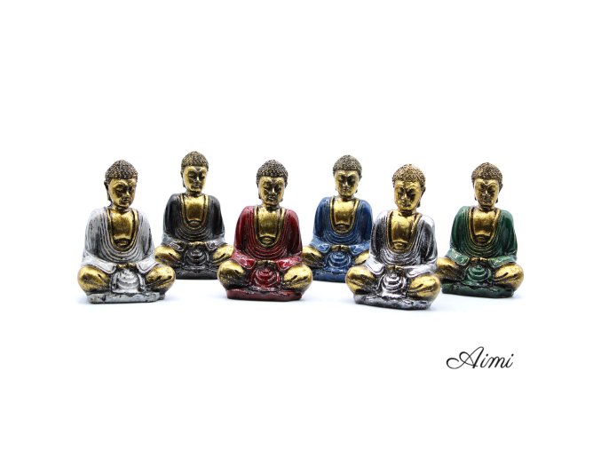 Zlatý Mini Buddha (Rôzne Farby) (Varianta Zlatý Mini Buddha (Rôzne Farby))