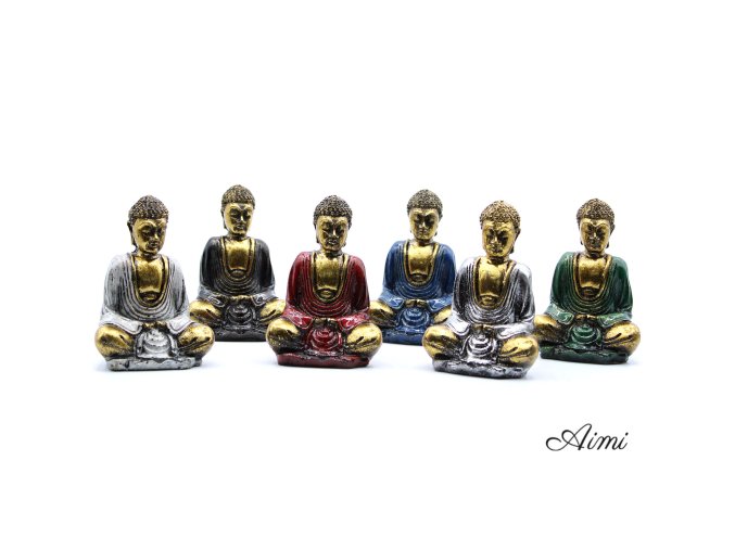 Zlatý Mini Buddha (Rôzne Farby)