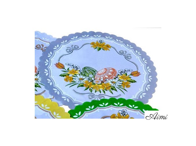 Serwetka O35 kolory sivý