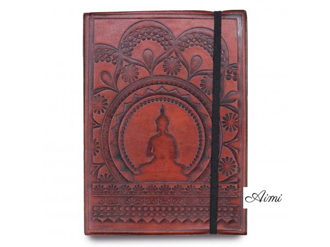 Malý Zápisník s Gumičkou - Tibetská Mandala