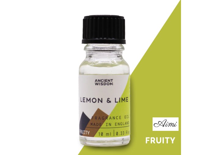 10ml Vonný Olej Citrón a Limetka (Varianta 10ml Vonný Olej Citrón a Limetka)