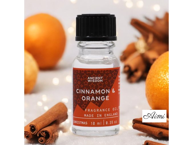 10ml Vonný Olej Škorica a Pomaranč (Varianta 10ml Vonný Olej Škorica a Pomaranč)