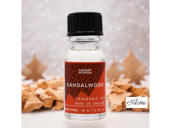 10ml Vonný Olej Santalové Drevo (Varianta 10ml Vonný Olej Santalové Drevo)