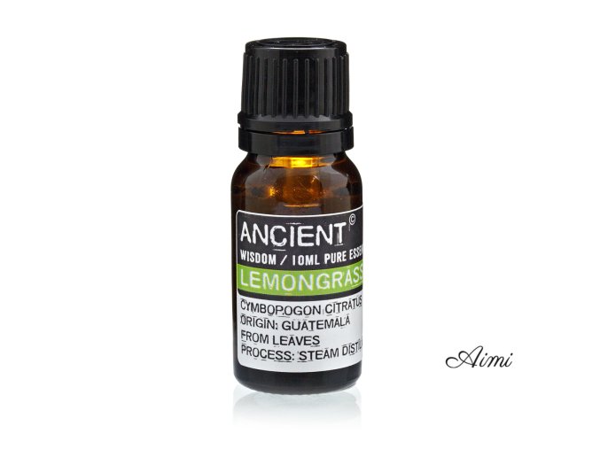 10 ml Citrónová Tráva Esenciálny Olej (Varianta 10 ml Citrónová Tráva Esenciálny Olej)