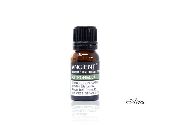 Citronella Bio Esenciálny Olej 10ml (Varianta Citronella Bio Esenciálny Olej 10ml)