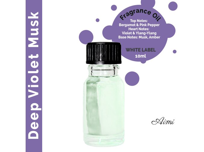 Vonný Olej BEZ ETIKETY Deep Violet Musk (Varianta Vonný Olej BEZ ETIKETY Deep Violet Musk)