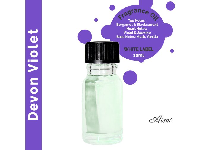Vonný Olej BEZ ETIKETY Devon Violet (Varianta Vonný Olej BEZ ETIKETY Devon Violet)