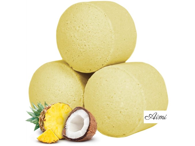 Šumivé Guličky do Kúpeľa 1.3kg - Ananás a Kokos