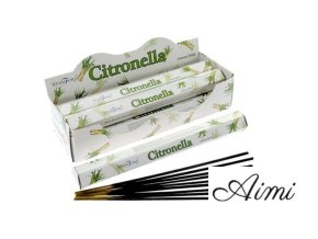 Vonné Tyčinky Premium - Citronella