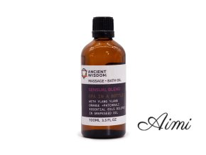 Kúpeľový a Masážny Olej - Senzuálna Zmes - 100ml (Varianta Senzuálna Zmes - 100ml)