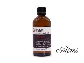 Kúpeľový a Masážny Olej - Korenistá Zmes - 100ml (Varianta Korenistá Zmes - 100ml)