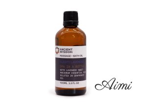 Kúpeľový a Masážny Olej Levanduľový - 100ml