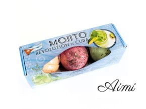 Sada 3 Šumivých Bômb do Kúpeľa - Mojito
