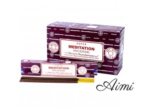 Satya Vonné Tyčinky 15g - Meditácia (Varianta Satya Vonné Tyčinky 15g - Meditácia)