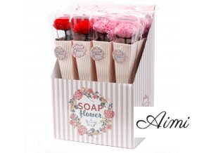 Mydlové kvety - Stredne veľký karafiát