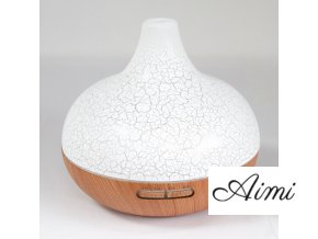 Santorini Difúzor- Popraskaný Efekt - USB kábel - Meniace Farby - Časovač (Varianta USB kábel - Meniace Farby)